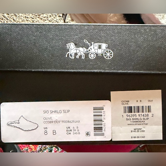 Coach shearling slippers - Picture 5 of 5